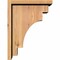 Ekena Millwork Mediterranean Smooth Corbel w/Backplate, Western Red Cedar, 7 1/2"W x 12"D x 16"H COR08X12X16MED01SWR - alternate 3